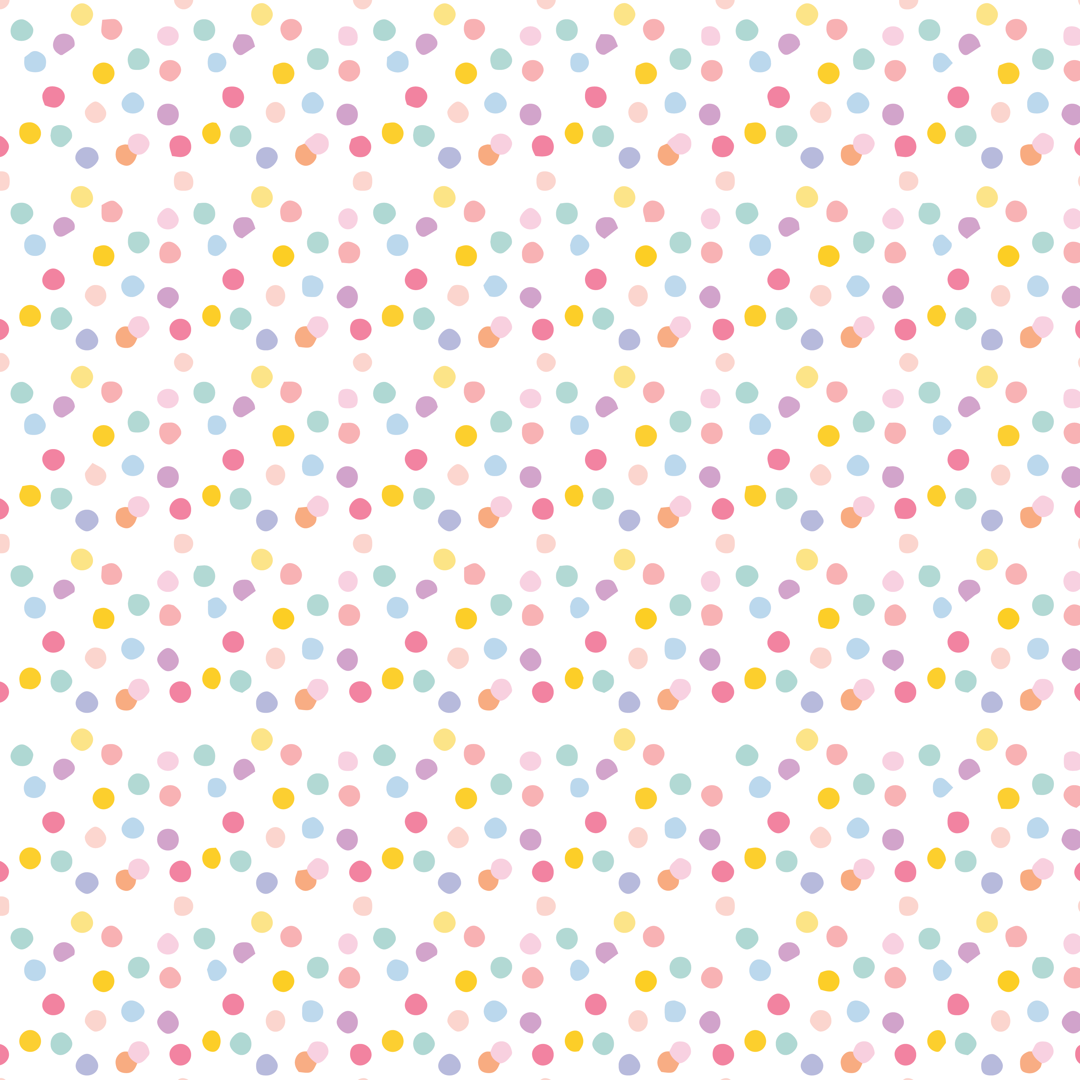 Big Confetti Dots Pattern Acrylic Sheets - CMB Pattern Acrylic